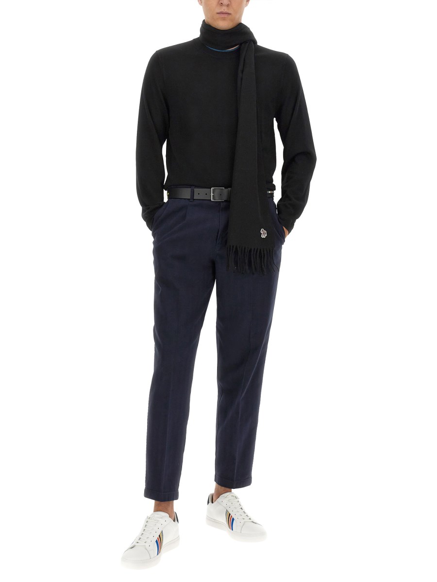 PS BY PAUL SMITH MAGLIA IN LANA CON RICAMO LOGO