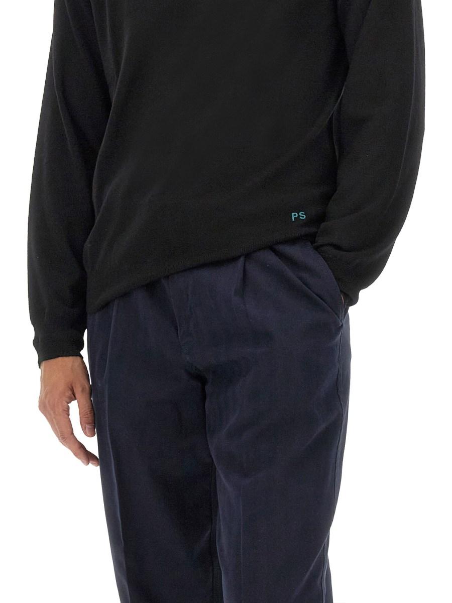 PS BY PAUL SMITH MAGLIA IN LANA CON RICAMO LOGO