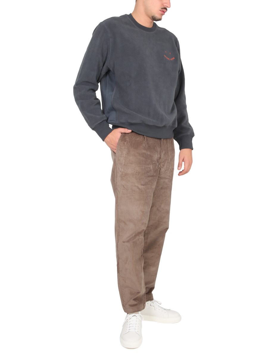 PS BY PAUL SMITH PANTALONE IN VELLUTO A COSTE