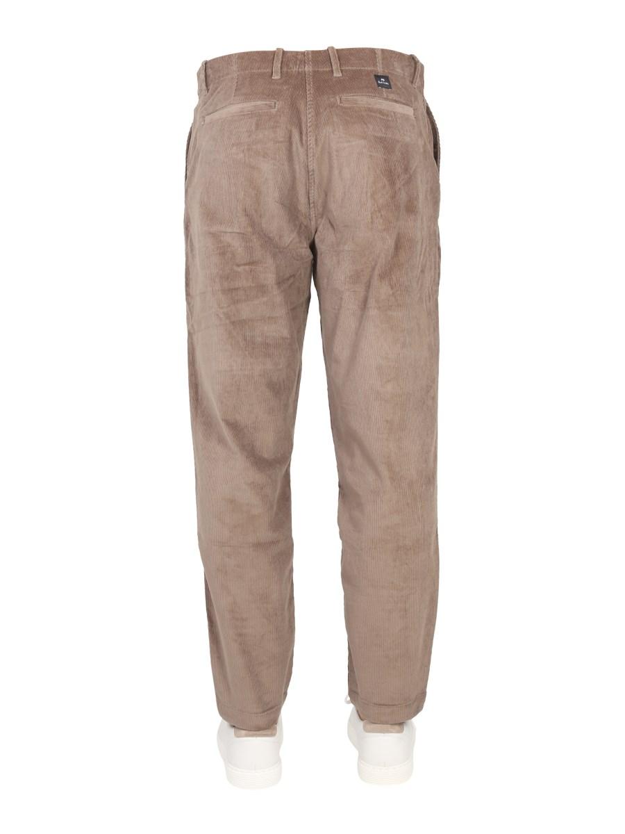 PS BY PAUL SMITH PANTALONE IN VELLUTO A COSTE