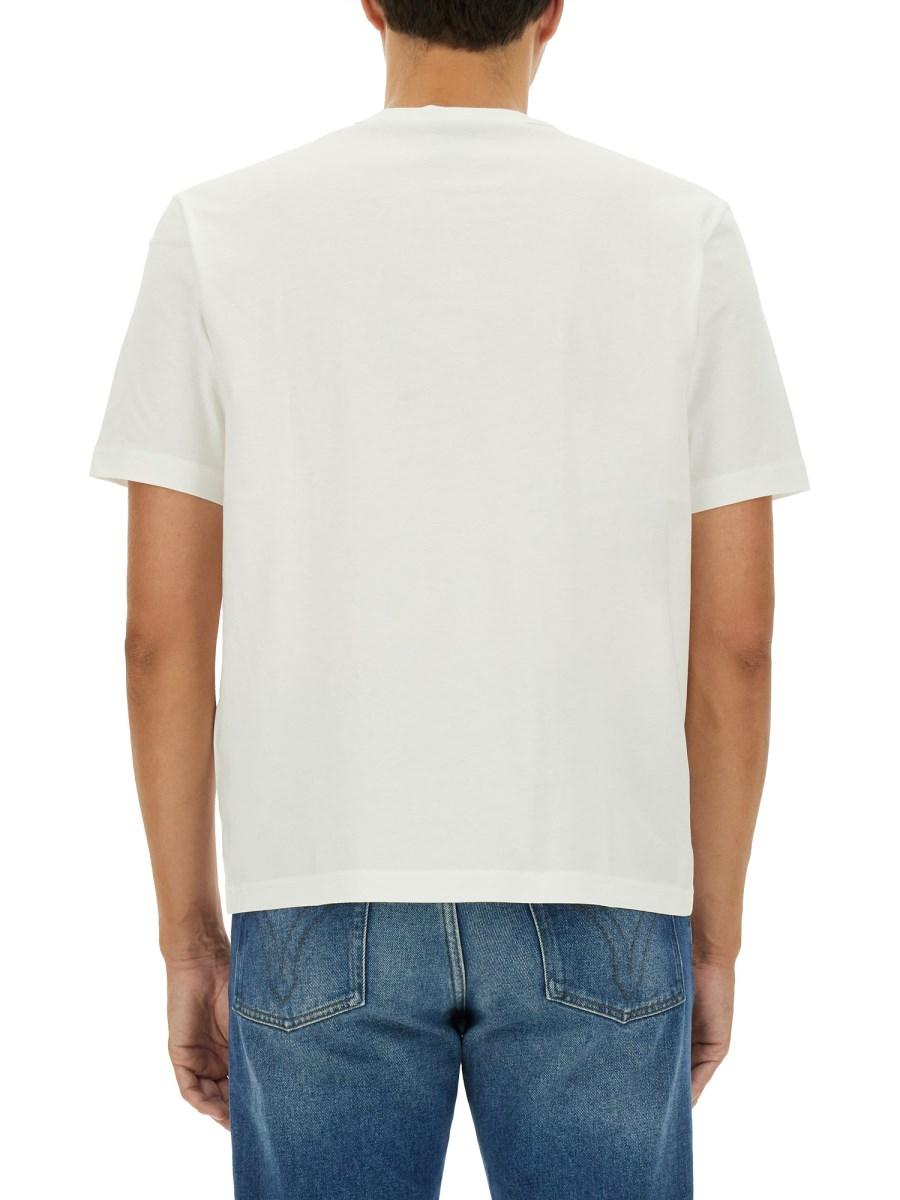 PS BY PAUL SMITH T-SHIRT CYCLING CAPS IN COTONE