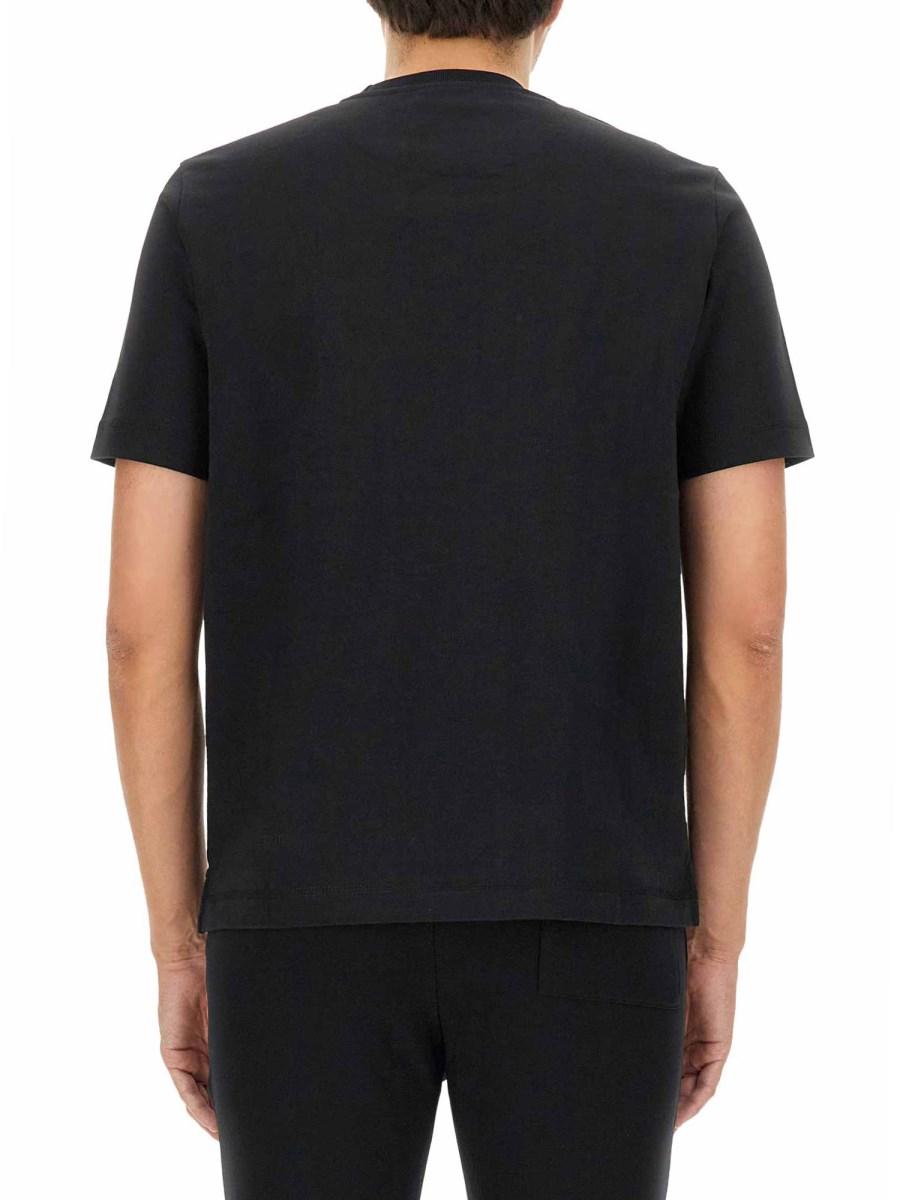 PS BY PAUL SMITH T-SHIRT "HAPPY" IN COTONE