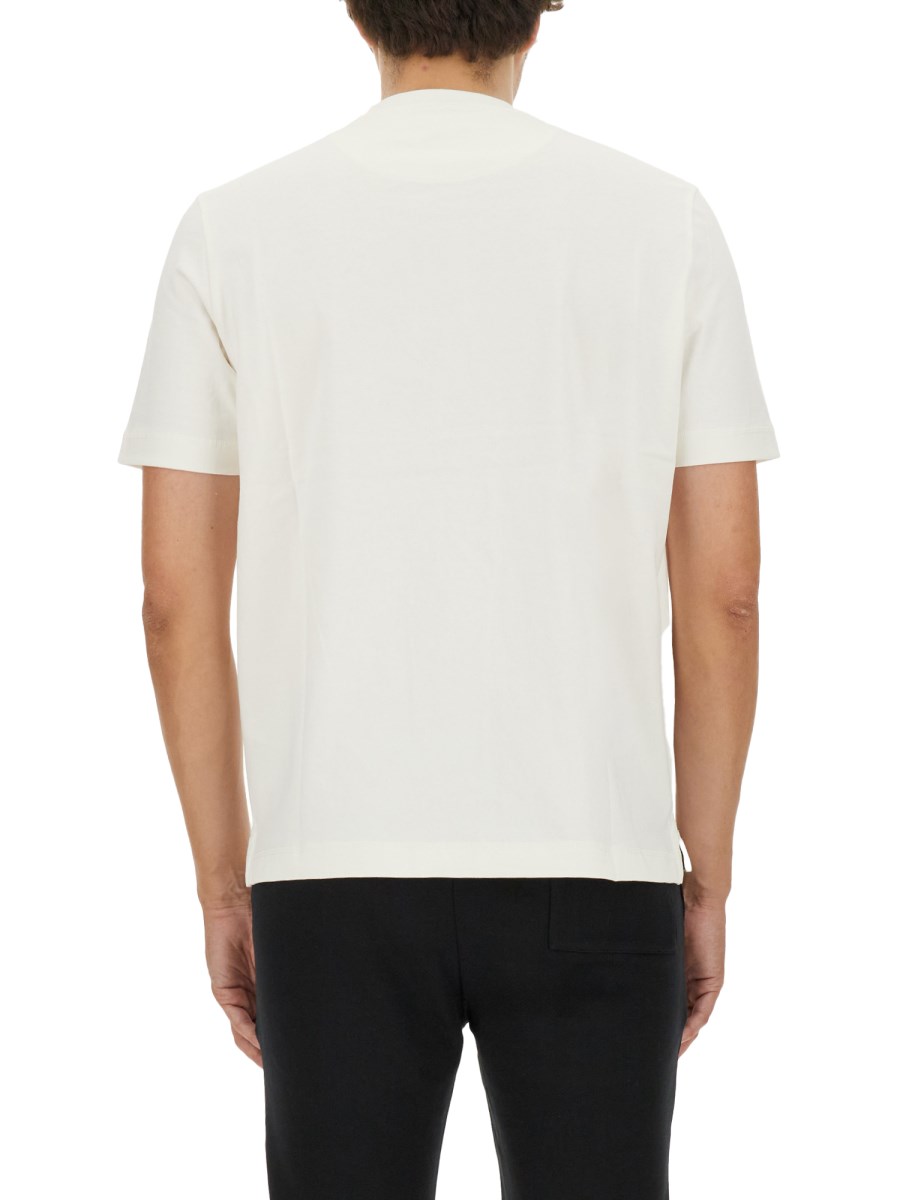 PS BY PAUL SMITH T-SHIRT HAPPY IN COTONE