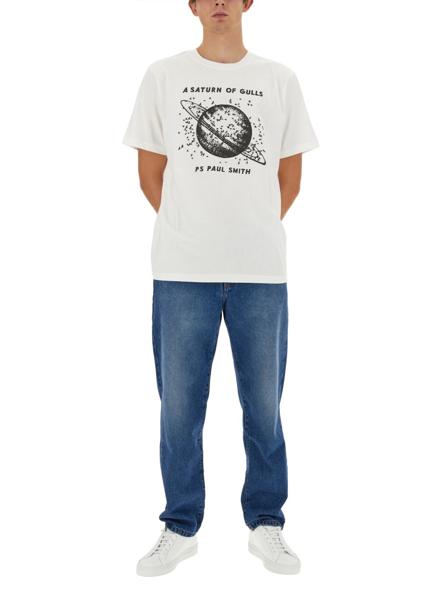 PS BY PAUL SMITH T-SHIRT "SATURN"