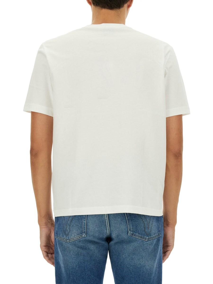 PS BY PAUL SMITH T-SHIRT "SKULL" IN COTONE