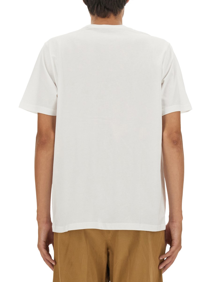 PS BY PAUL SMITH T-SHIRT ZEBRA CARD IN COTONE