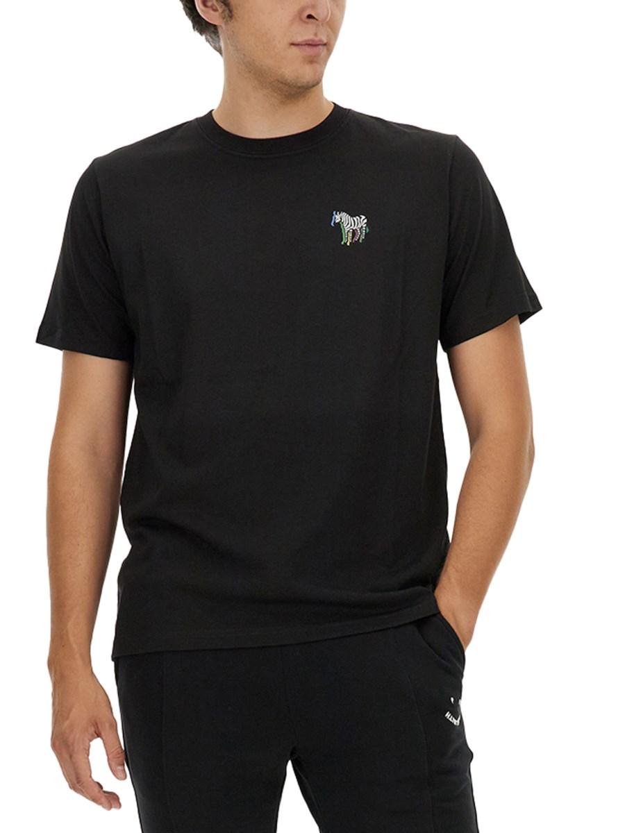 PS BY PAUL SMITH T-SHIRT ZEBRA IN COTONE