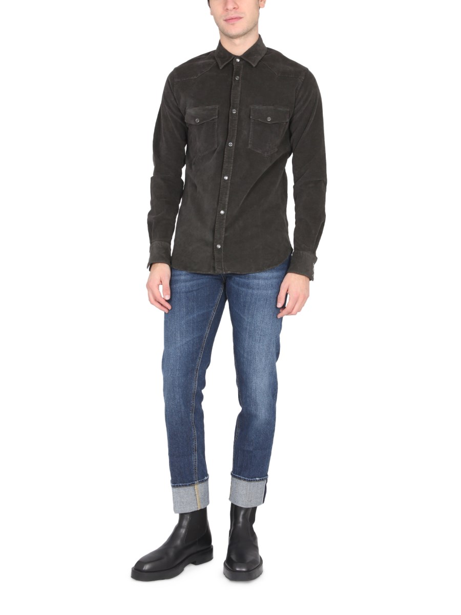 PT TORINO JEANS DUB IN DENIM DI COTONE