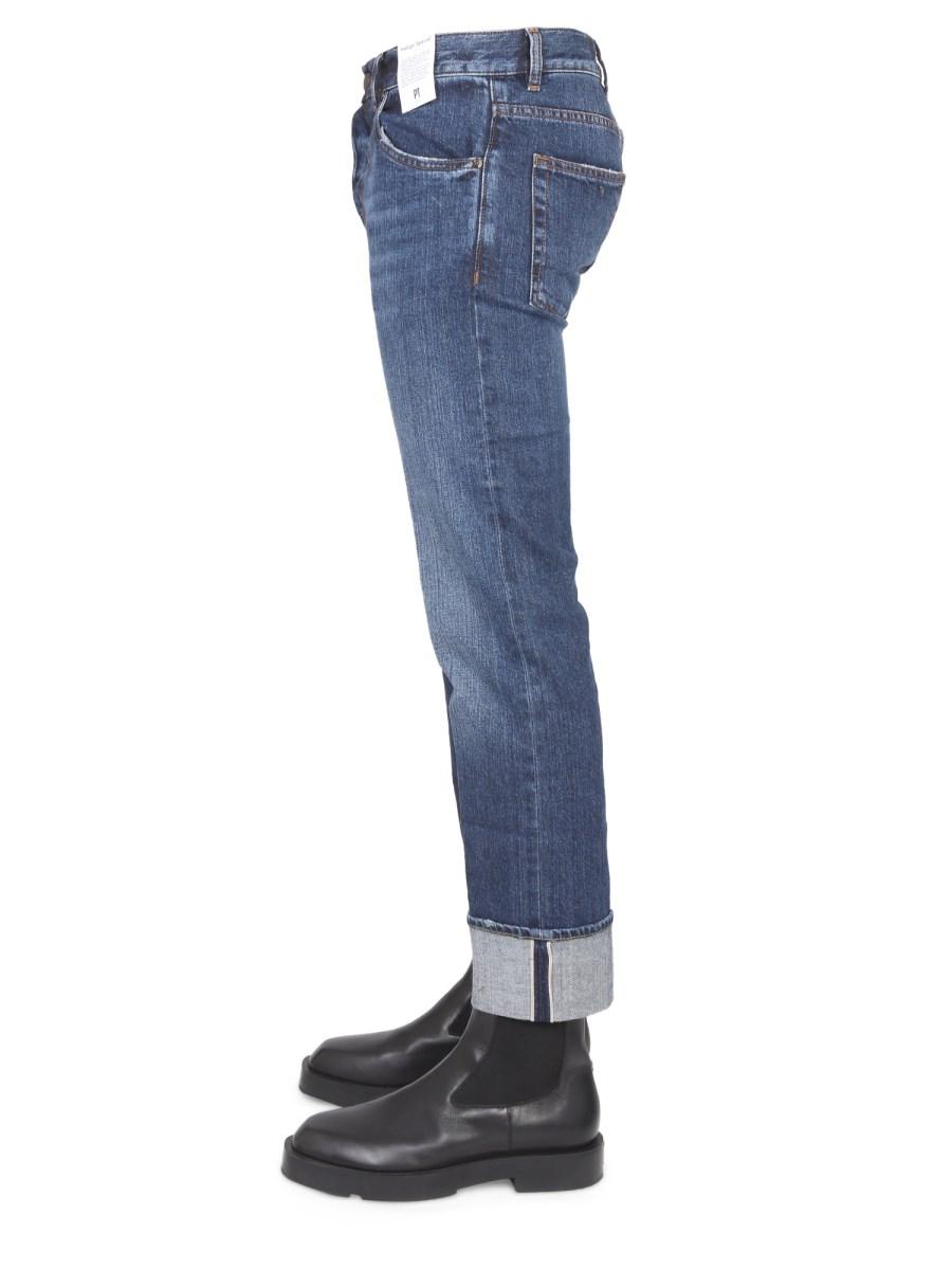 PT TORINO JEANS DUB IN DENIM DI COTONE