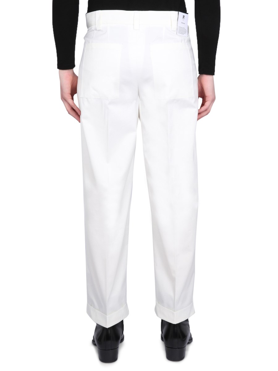 PT TORINO PANTALONE REWOKED IN COTONE