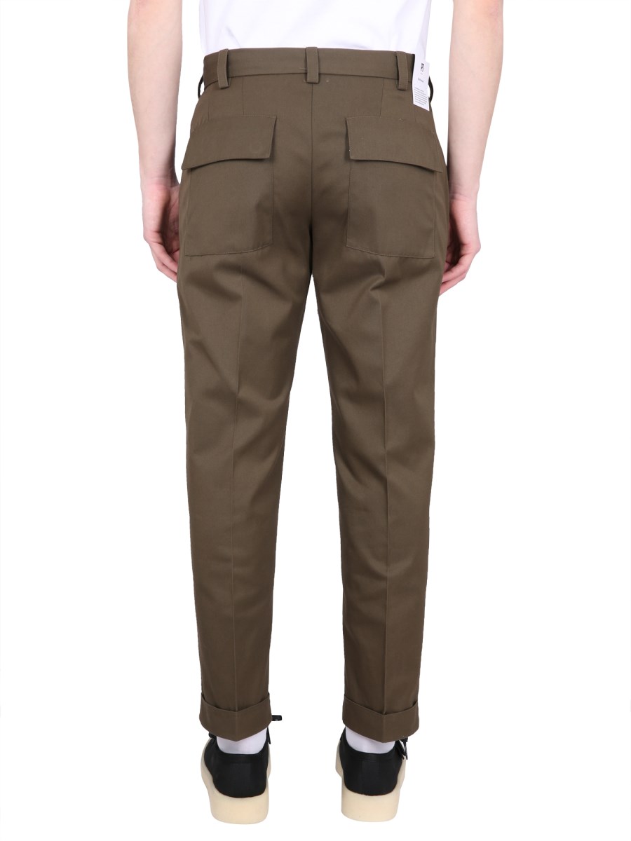 PT TORINO PANTALONE REWOKED IN COTONE E LINO