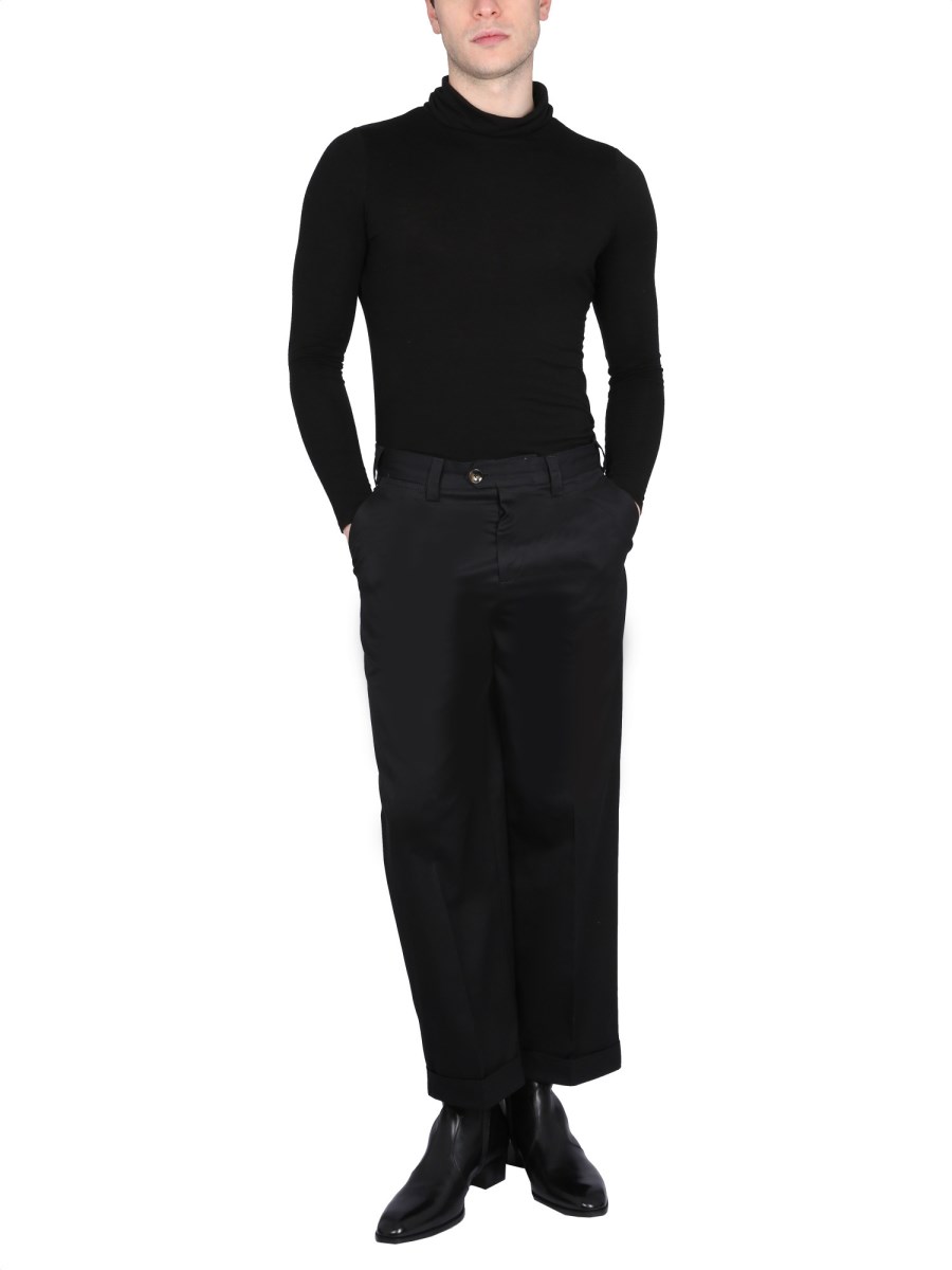 PT TORINO PANTALONE REWOKED IN COTONE