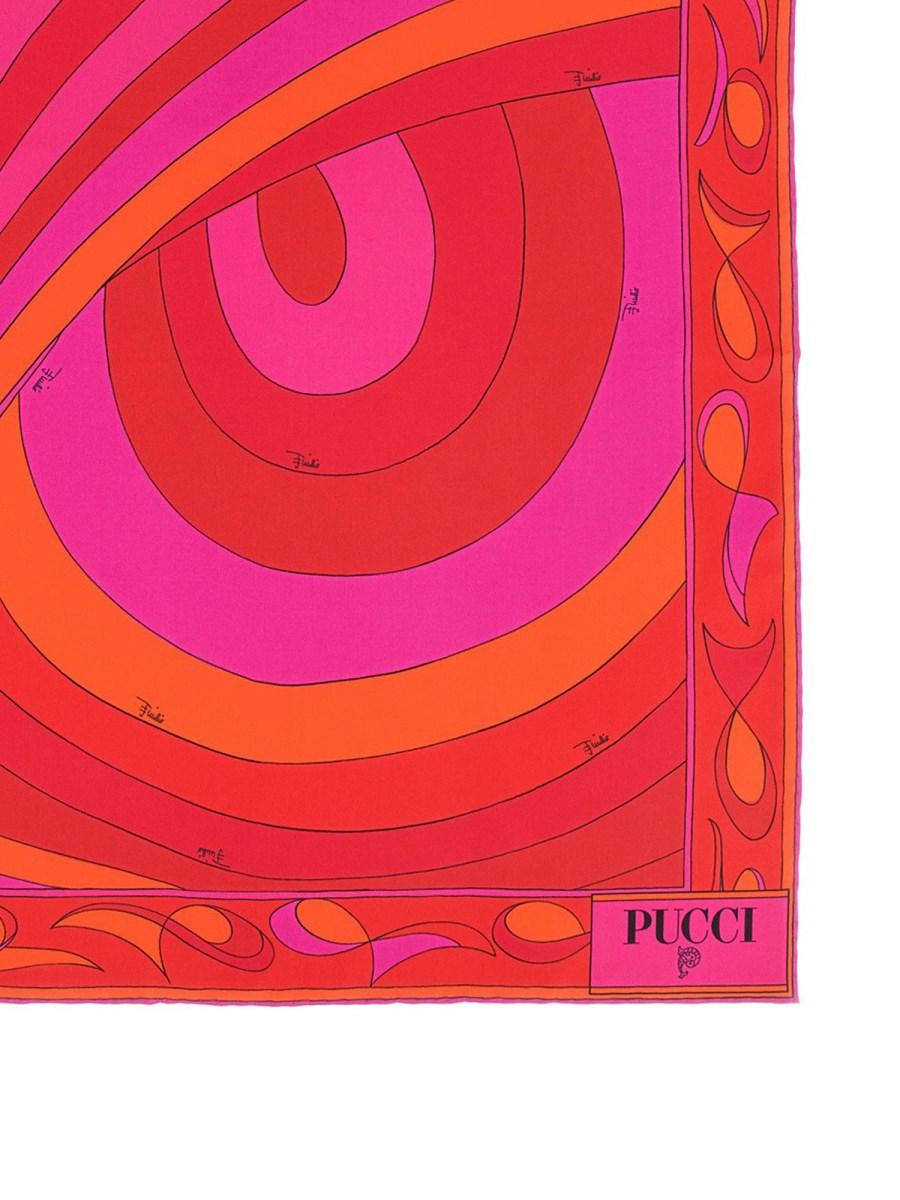PUCCI CARRÈ PICCOLO IN SETA CON STAMPA IRIDE