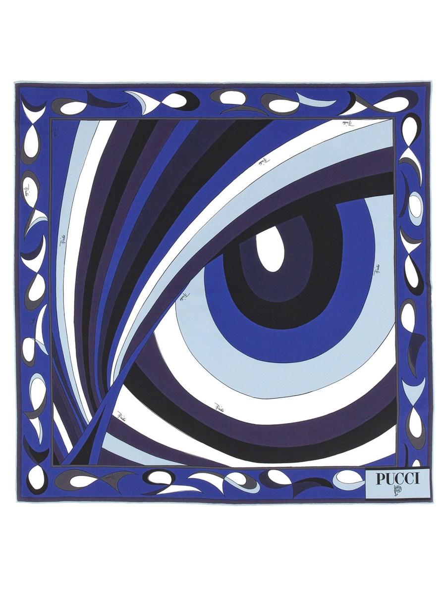 PUCCI CARRÈ PICCOLO IN SETA CON STAMPA IRIDE