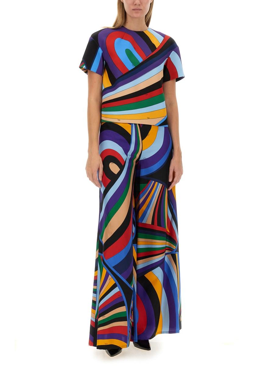 PUCCI T-SHIRT IN CADY