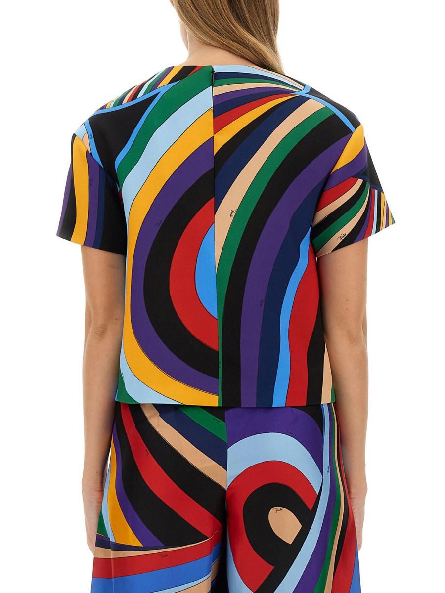 PUCCI T-SHIRT IN CADY