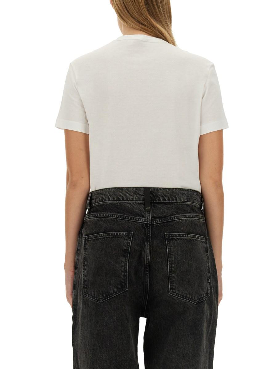 PUCCI T-SHIRT IN JERSEY DI COTONE CON LOGO