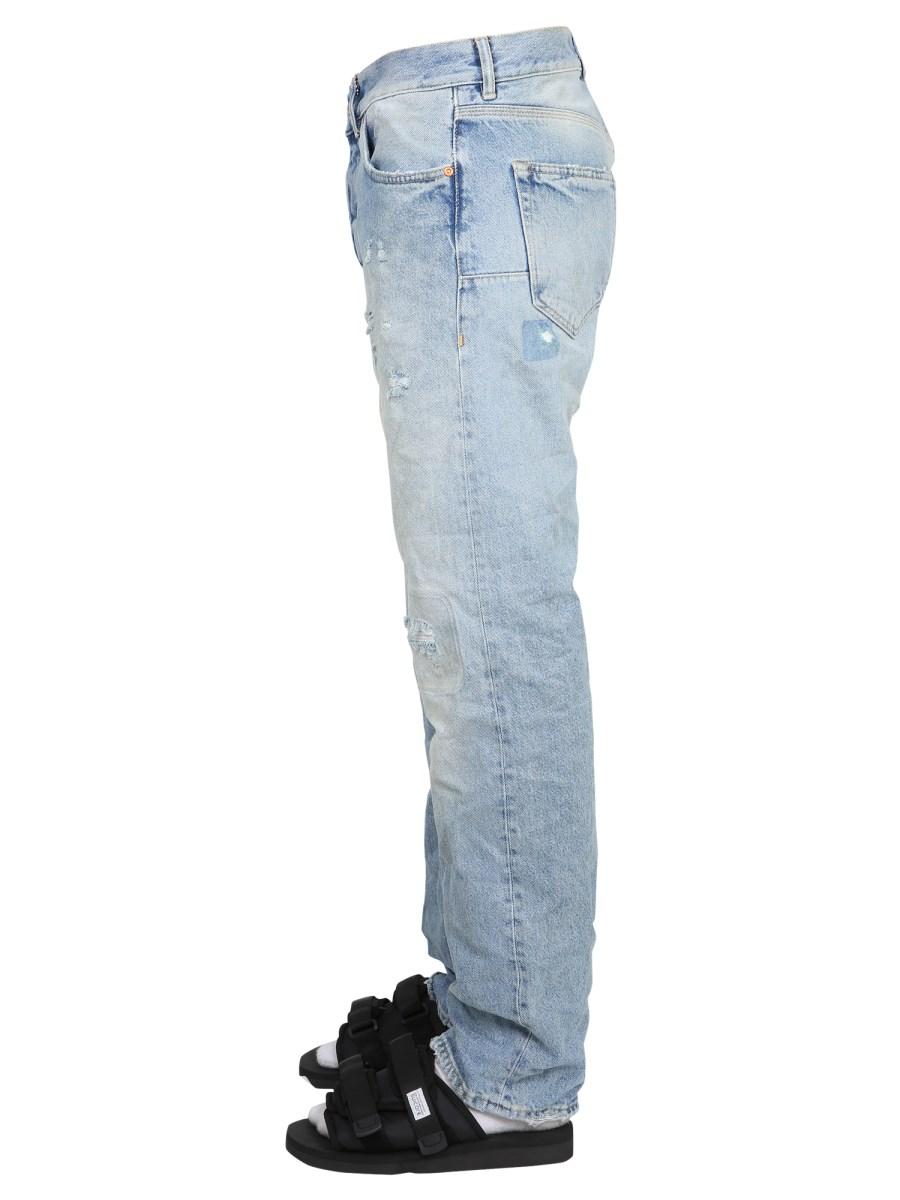 PURPLE BRAND JEANS IN DENIM DI COTONE