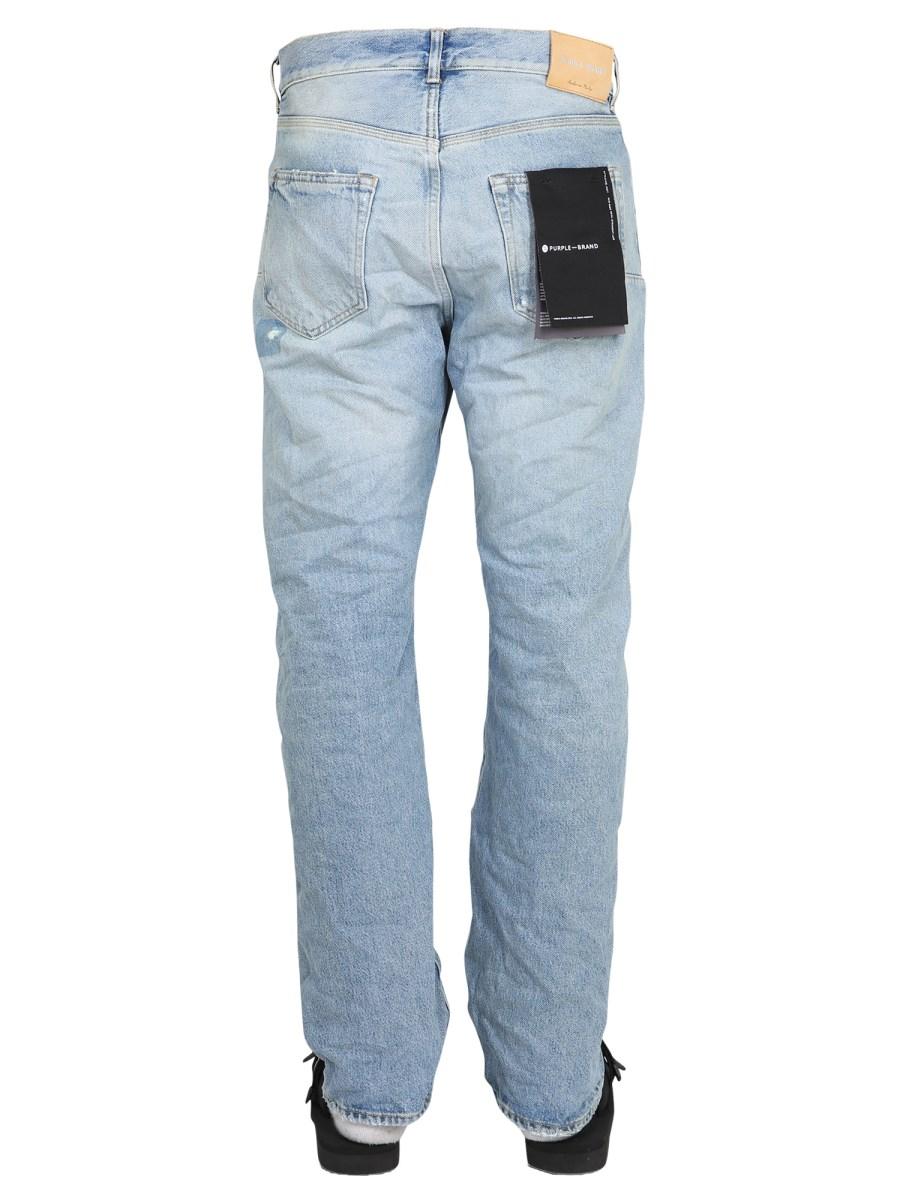 PURPLE BRAND JEANS IN DENIM DI COTONE