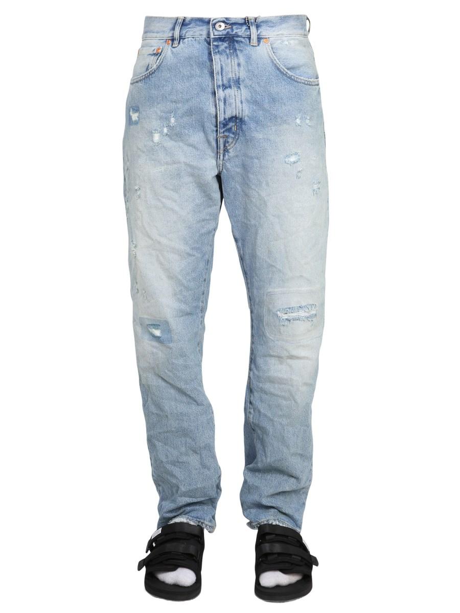 PURPLE BRAND JEANS IN DENIM DI COTONE