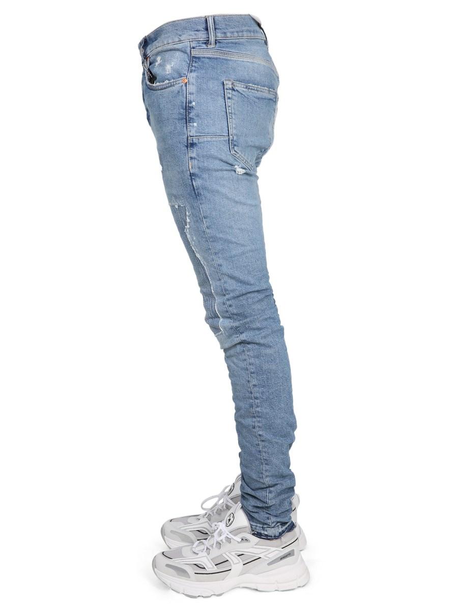 PURPLE BRAND JEANS IN DENIM DI COTONE