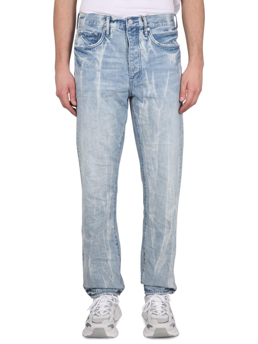 PURPLE BRAND JEANS IN DENIM DI COTONE