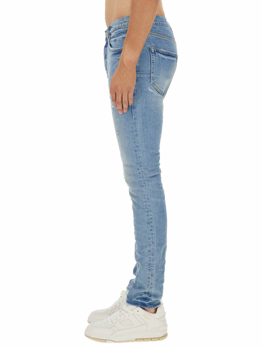 PURPLE BRAND JEANS VINTAGE ABRASIONS