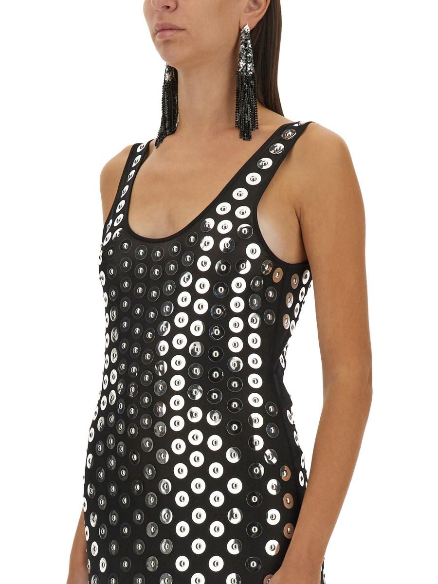 RABANNE ORECCHINI IN MAGLIA