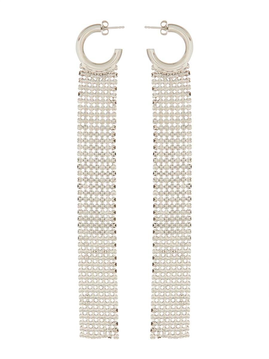 RABANNE ORECCHINI IN MESH