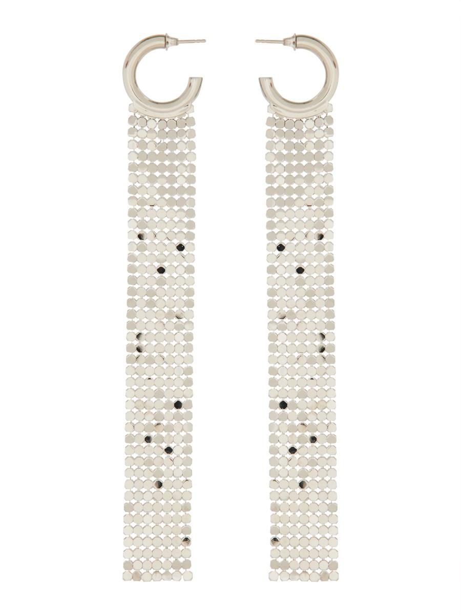 RABANNE ORECCHINI IN MESH
