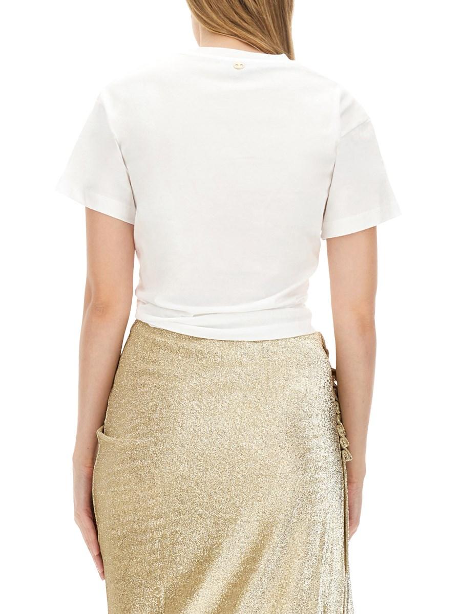 RABANNE T-SHIRT CROPPED