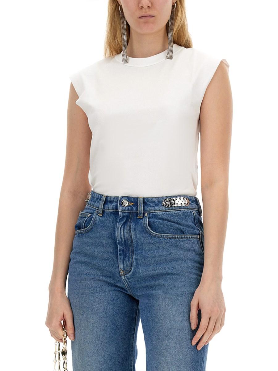 RABANNE T-SHIRT IN COTONE