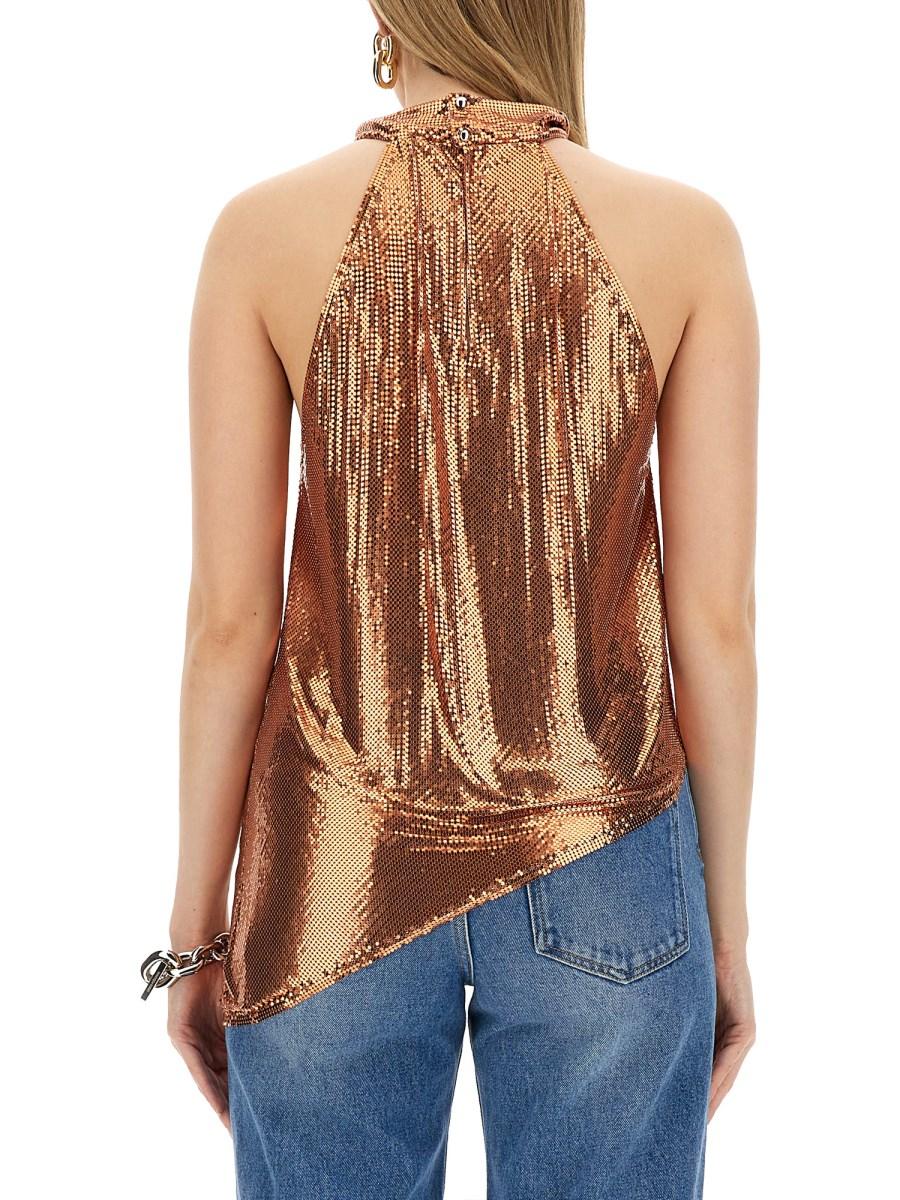 RABANNE TOP ASIMMETRICO