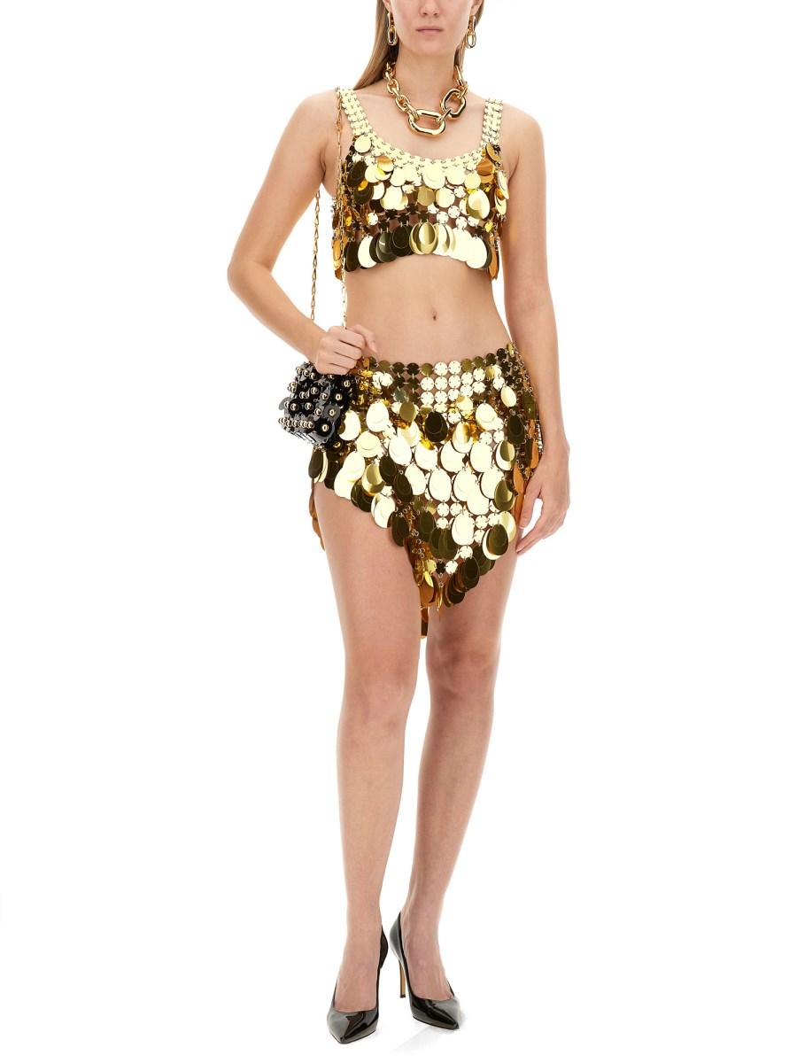 RABANNE TOP CROPPED