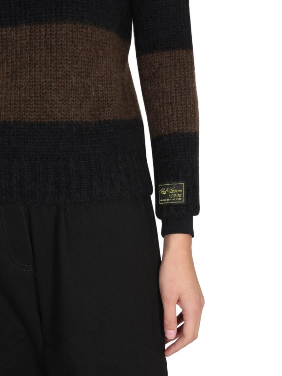 RAF SIMONS MAGLIA A RIGHE