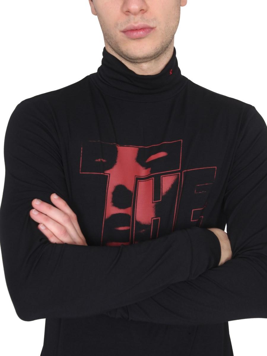 RAF SIMONS TOP COLLO ALTO