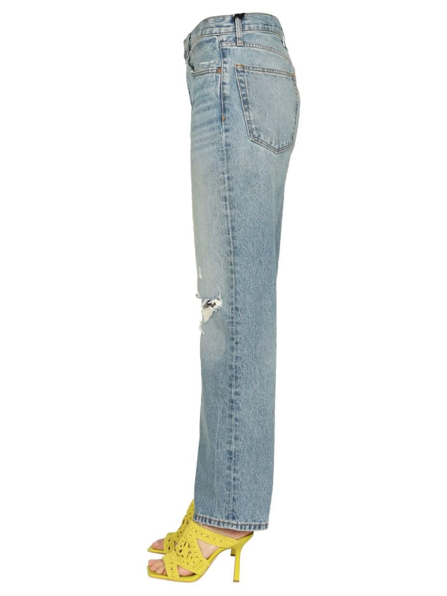 RE/DONE JEANS '90 IN DENIM DI COTONE
