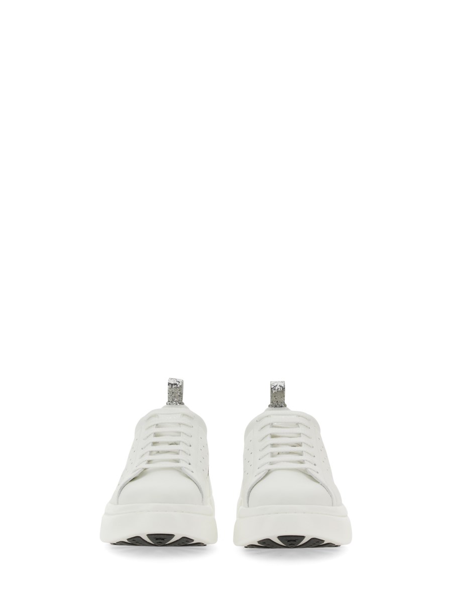 RED (V) SNEAKER BOWALK IN PELLE