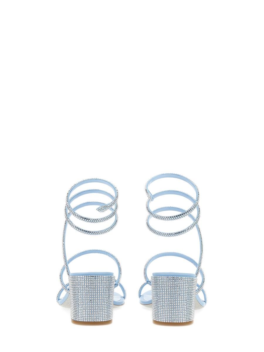 RENE CAOVILLA SANDALO "CLEO" CON CRISTALLI