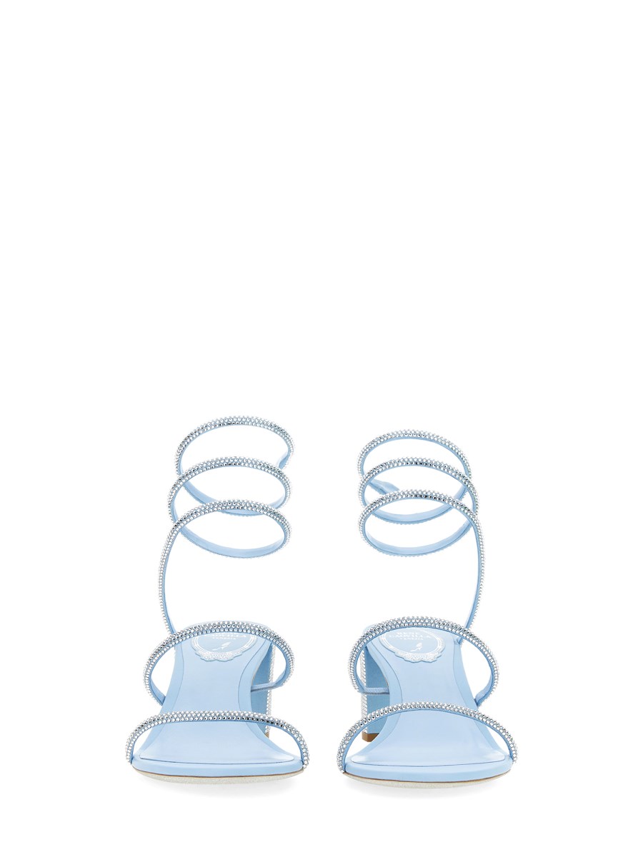 RENE CAOVILLA SANDALO "CLEO" CON CRISTALLI