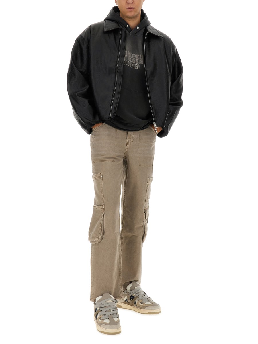 REPRESENT PANTALONE CARGO IN DENIM