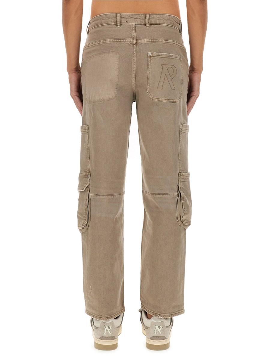 REPRESENT PANTALONE CARGO IN DENIM