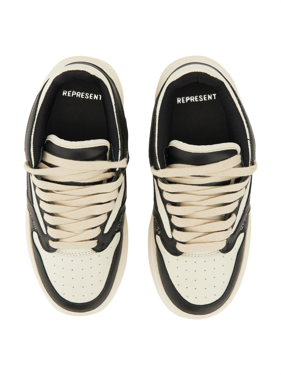 REPRESENT SNEAKER REPTOR LOW IN PELLE