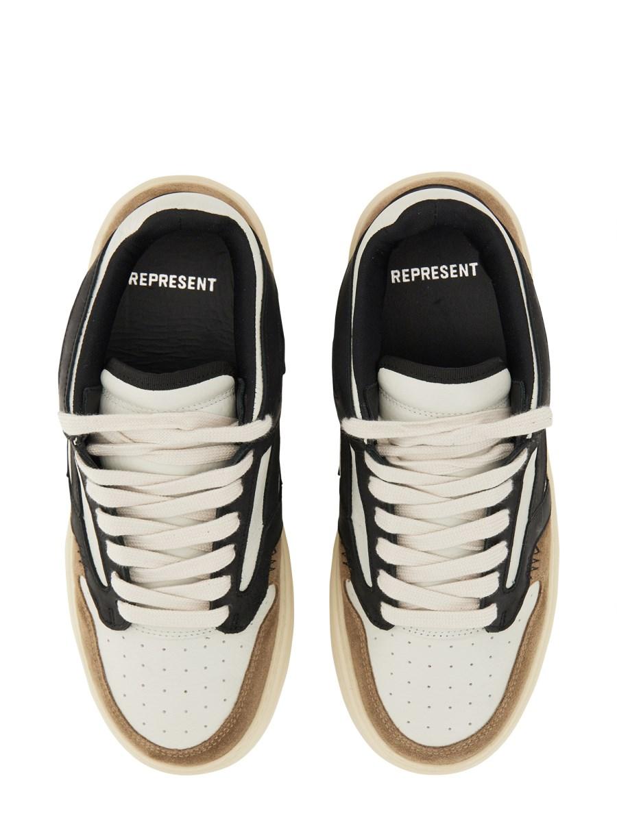 REPRESENT SNEAKER REPTOR LOW IN PELLE