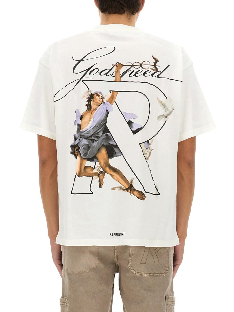 REPRESENT T-SHIRT HERMES IN COTONE
