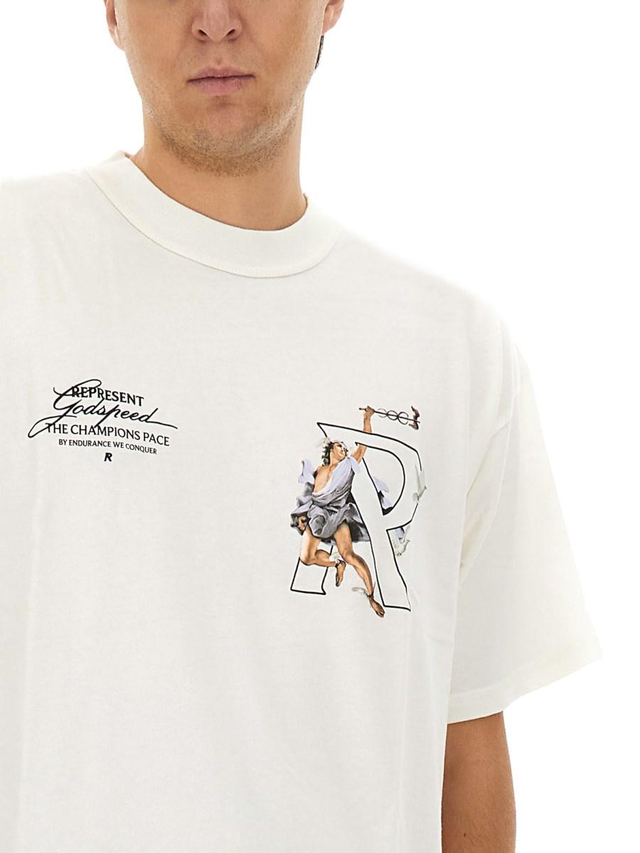 REPRESENT T-SHIRT HERMES IN COTONE