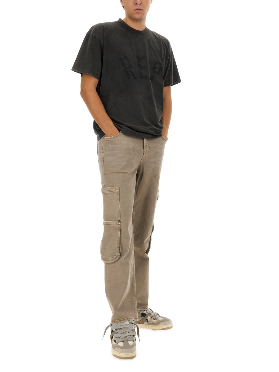 REPRESENT T-SHIRT REP APPLIQUE