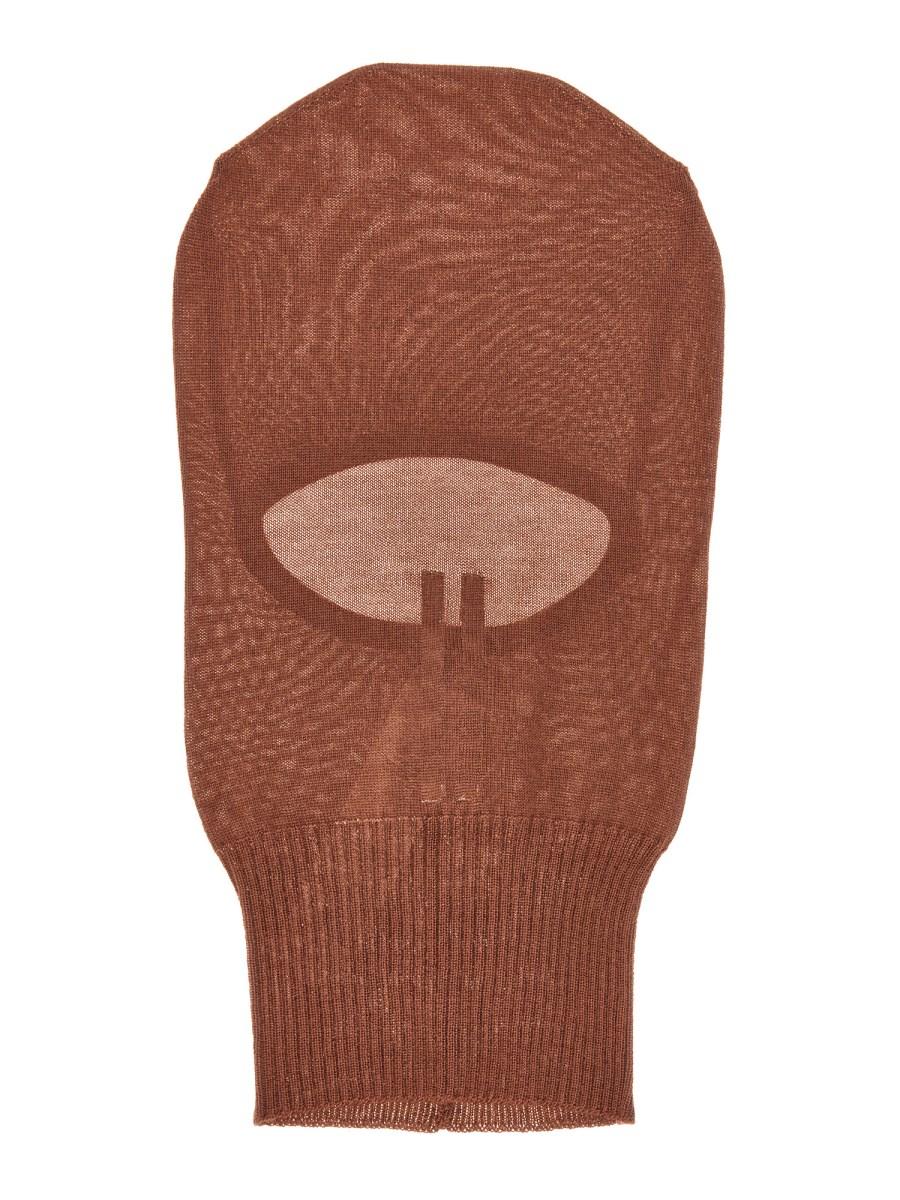 RICK OWENS BALACLAVA SKULL IN CASHMERE