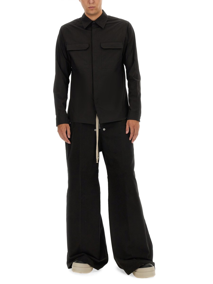 RICK OWENS CAMICIA IN COTONE