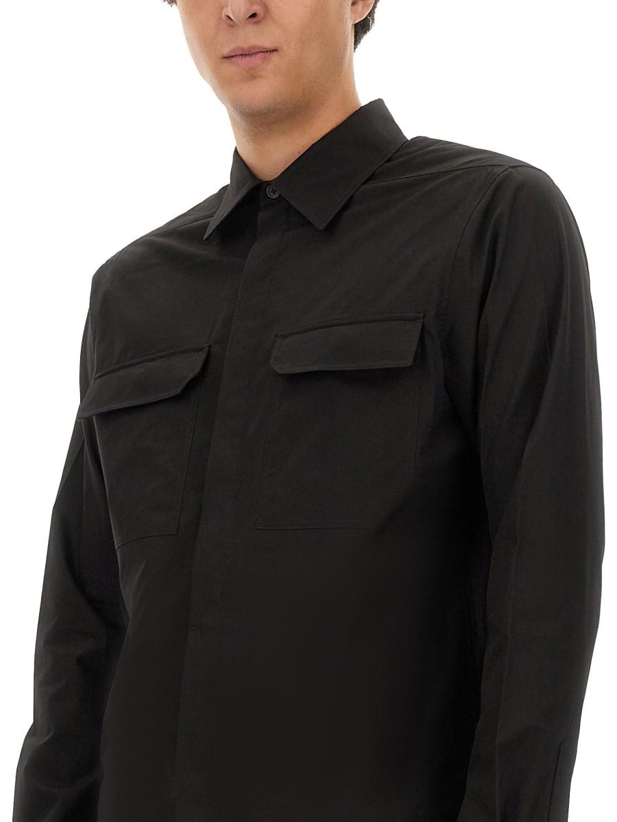 RICK OWENS CAMICIA IN COTONE